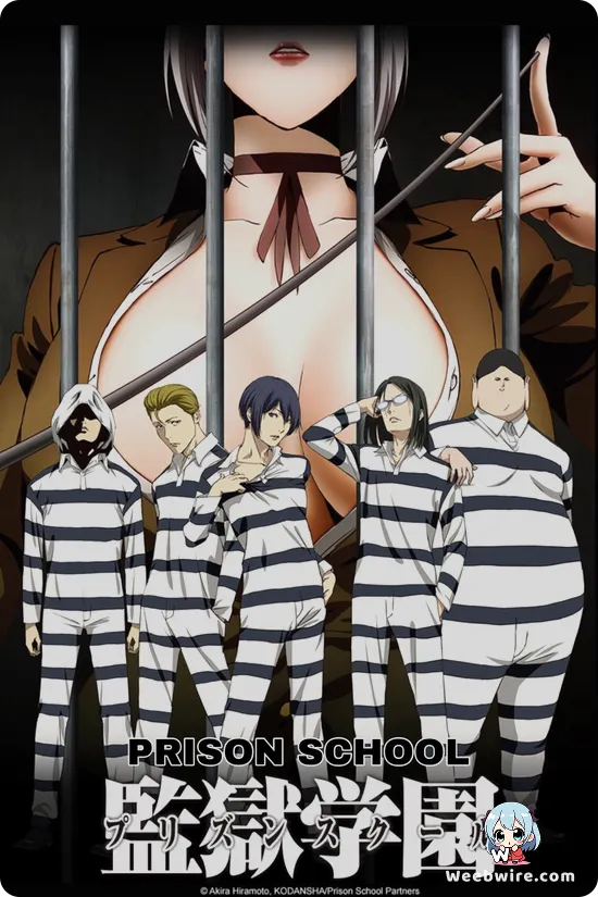 Prison School Anime: Story, Characters, & Similar Anime Poster