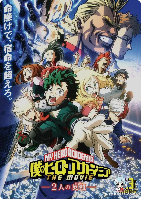 My Hero Academia: Two Heroes Poster