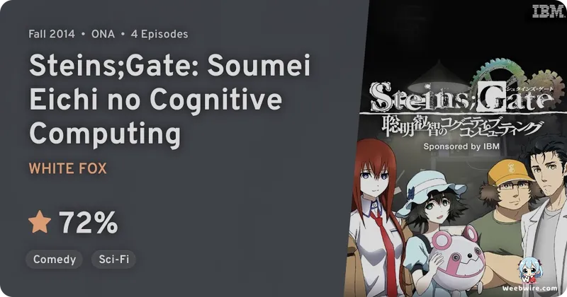 Steins;Gate & IBM Japan Partner for Cognitive Computing ONAs | Weebwire